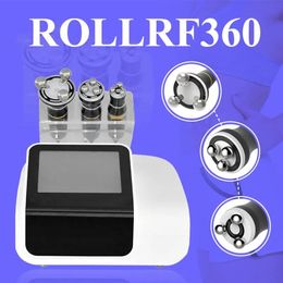 360 Degree roller rf rotation radio frequency skin tightening wrikle removal face lifting beauty care led light therapy roller 360 rf machine Slimming Machine