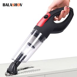 Vacuums Mini Wireless Carpet Vacuum Cleaner Handheld Auto Interior Vaccum Rechargeable Cordless Dust Pet for Home 230810