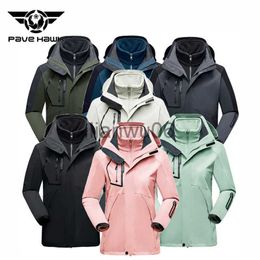 Men's Jackets Skiing Jackets 3 In 1 Men Women Winter Warm Ski Hooded Jacket Windproof Waterproof Wearresisting Outdoors Hiking Climbing Coat J230811