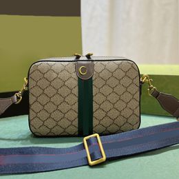 Top Luxury Bags Mens and womens leather letter crossbody bag Classic woven shoulder bag Multi function wallet card bag 699439