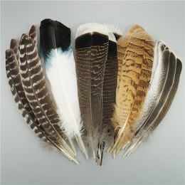 Other Hand Tools 10PcsLot Natural Eagle Feathers for Crafts Plume Headdress Accessories Holiday Decoration Carnival Feather DIY Handicraft Decor 230810