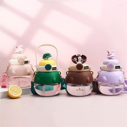 Water Bottles Cute Couple Mugs Childrens Cup Creative Kids Children Direct Drinking Leakproof Sports Cold Juice