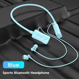 Magnetic Sport Neckband Neck-hanging TWS Earbuds Wireless Blutooth Headset Cell Phone Earphones Fone Bluetooth Earphones 3AYG0