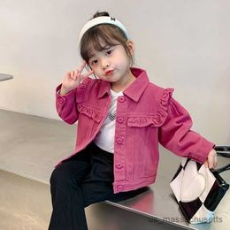 Jackets 2023 Spring autumn new Baby Girls Boys cotton Coats Jackets Fashion Kids Children Tops Clothes Overcoats R230812