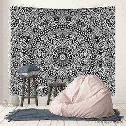 Tapestries Print Tapestry Wall Hanging Beach Towel Blanket Yoga Mat Shawl Throw Sheet Pink Tapestry R230812