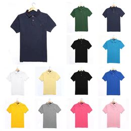 Top Quality Luxury Polo Shirts 100% Cotton Designer Mens T-Shirts Merchant shirt Tees Street Embroidery Printing Mens Women Brand Polo Shirt