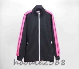 Black pink and other multi-color designer men's sportswear zipper jacket Designer PA Angel women embroidered letter sportswear casual sportswear