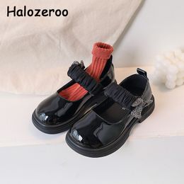 Sneakers Kids Princess Shoes Baby Girls Children Brand Flats Black Dress Rabbit Fashion Mary Jane Autumn 230811