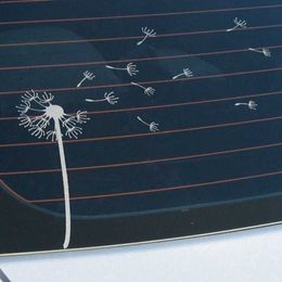 Car Stickers Elegant and stylish The Dandelion blowing in the wind vinyl car decal stickers s2042 R230812