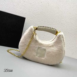 5A Designer Bags Handbags SHEARLING BIANCA MINI HOBO bag Fashion Luxury Leather Women Crossbody Shoulder Bags New