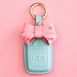 Key Case For Jaguar XFL XEL F-PACE F-TYPE E-PACE I-PACE XJ XF Smart Key Keyless Remote Entry Fob Case Cover Key Chain290x