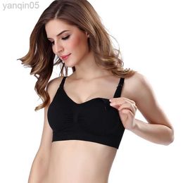 Maternity Intimates Breastfeeding Bras Maternity Nursing Bra for Pregnant Women Underwear Clothes Breathable Lactancia Soutien Gorge Allaitement HKD230812