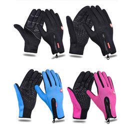 Sports Gloves Unisex Touchscreen Winter Thermal Warm Cycling Bicycle Bike Ski Outdoor Camping Hiking Full Finger 230811