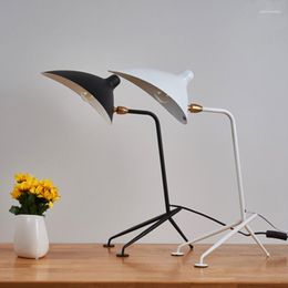 Table Lamps Nordic Minimalist Postmodern Iron Lamp For Living Room Bedroom Study Desk Reading Light E27 Night Bedside