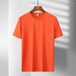 Men's T Shirts 2023 O-Nevk Youth Summer Beach Quick Dry Cool Solid Colour T-shirt Top And Women's Wear Couple