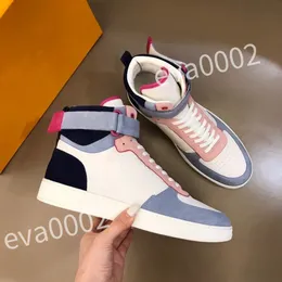 2023 new top Designer original men women casual shoes black white blue pink mens fashion leather shoe flats sneakers rd0901