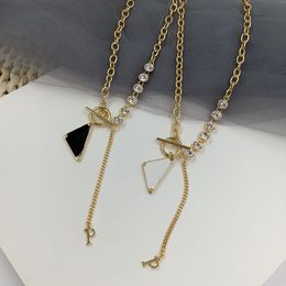 fashion gold necklace designer for women mens Letters Pendant necklaces chains for men chain charm Jewellery Wedding 2308123Z