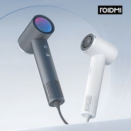 Hair Dryers ROIDMI Miro dryer Affordable High speed 65ms Rapid Air Flow Low Noise Smart Temperature Control 20 Million Negative Ions 230812