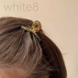 Headwear Hair Accessories Clips Barrettes Designer Advanced and Minimalist Letters Mini Small Grab Clip Princess Head Bangs Hair Beautiful Girl Side Headwea