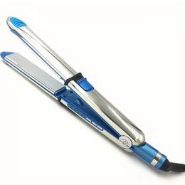 Stainless Steel Hair-Straightener 1.18 Inch Wide Titanium Hair Straightener Professional Hair Straightener With Adjustable Temperature
