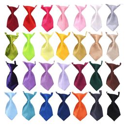 Dog Apparel 5pcs Mixed Colour Pet Solid Small Tie Bow Ties For Dogs Pomerian Accessories Grooming Cat