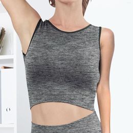 Women's Tanks Bra Top Blouse Steel Yoga Back Vest No Running Outdoor Ring Indoor Womens Work Out Bras