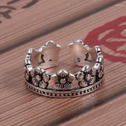 Wedding Rings Korean Ethnic Simple Crown For Women Girl Finger Female Bohemian Vintage Fancy Jewellery