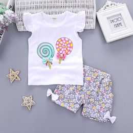 Clothing Sets Girls Summer Clothes Vest Short Girls Clothing New Clothes Girl Casual Style Children's Clothing