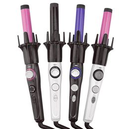 Curling Irons Kiss Automatic Hair Curler Ceramic Rotating Iron Wand Instawave Curlers Rollers Ionic Crimper Styling Tools 230812