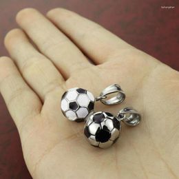 Pendant Necklaces 316L Stainless Steel Football Fan Jewellery Sports Personality Fashion