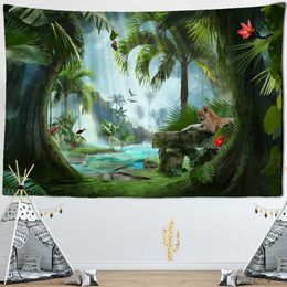 Tapestries Big Nature Forest Tapestry Wall Decoration Wall Hanging Decor Art Hippie Tapestry Home Decor R230812