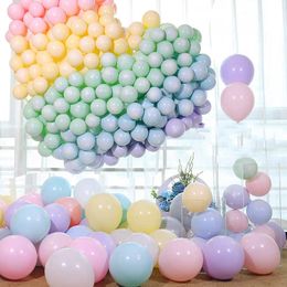 Decoration 50pcs Inch Balloons Candy Color Wedding Decoration Festival Birthday Decoration Round Balloon