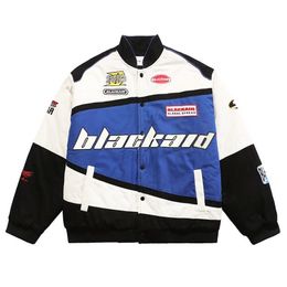 Men's Jackets Y2K street jacket American retro hip-hop Y2K loose men and women thin baseball clothing street racing clothing jacket 230811