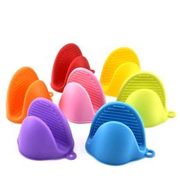 Food grade Microwave cooking tools Silicone Oven Mitt Cooking Pinch Grips Skid Silicone Pot Holder
