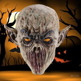 Party Masks Halloween Monster Mask Horrible Ghastful Creepy Scary Realistic Horror Funny Masks Latex Cosplay Costume Supplies 230811
