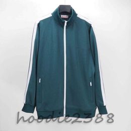 Green and other multi-color designer men's sportswear zipper Jacket Designer PA Angel Women's embroidered alphabet sportswear casual sportswear