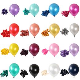 Decoration 10/20/30pcs 10/12 inch Balloons Birthday Wedding Colorful Inflatable Decor Kids Toys Air Balls