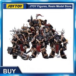 Military Figures IN STOCK JOYTOY 1/18 12.5CM Action Figure 6PCS/SET Chaos Warband Anime Collection Military Model 230811