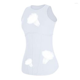 Yoga Outfit Fitness Vest For Women Sports Female Tank Top Stylish Design Clothing Running Workout And Exercise