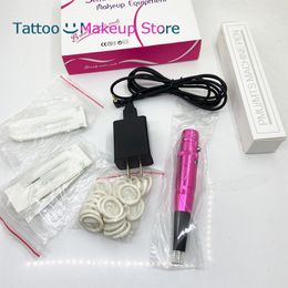 Tattoo Machine 35000 Professional Tattoo Pen Dermograph Micropigmentation Tattoo Machine Dermografo Universal Eyebrow Lip Pen Kit Free Needle 230811