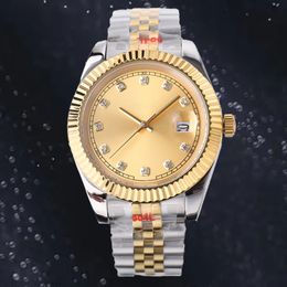 mens watch watches date just 36mm 41MM 8215 movement automatic lovers quartz watch 28mm 31mm Stainless steel Waterproof wristwatch Sapphire With box Puzzle daydate