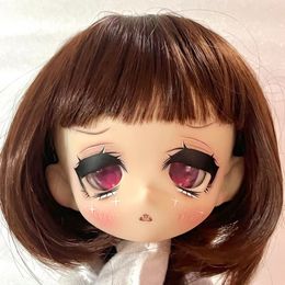 Dolls gaoshundoll 14 Kyrin anime Kaka Kuku Cat Lala Egg01 02 Ruru ACGN comic resin body mold for girls bodys DIY toy birthday gift 230811