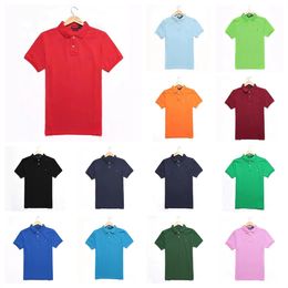 Top Quality Luxury Polo Shirts 100% Cotton Mens T-Shirts Fashion Designer Merchant shirt Tees Street Embroidery Printing Mens Women Brand Polo Shirt