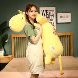 Stuffed Plush Animals Plush Dinosaur Long Stuffed Animals Crocodile Deer Toy Sleep Throw Cushion 100-150cm