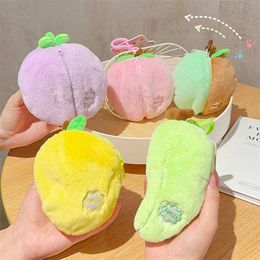 Stuffed Plush Animals Fruit Transfigured Plush Toy Cute Carrot Strawberry Turn Into Animal Plush Toy Kids Birthday Christmas Gift