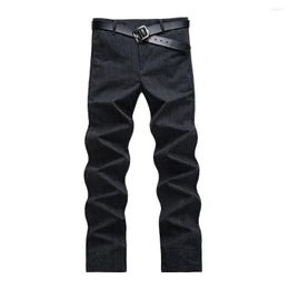 Men's Suits 2023 Suit Pant Black Edge Pants Trousers Slim Fit Satin Trimmed Man Plaid Business A29