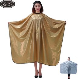 Cutting Cape Salon Professional Hairdressing Cape Barber Hair Cutting Coloring Styling Waterproof Capes Hairdresser Bronzing process Apron 230811