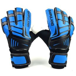 Sports Gloves Adult Football Goalkeeper Gloves Thickened Latex Goalkeeper Training Gloves For Men Goalkeeper Kids Professional Soccer Glove 230811