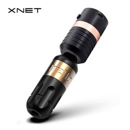 Tattoo Machine XNET Tattoo Rotary Pen Machine With Wireless Battery Eyebrow Permanent Makeup Eyebrow Lip Tattoo Camouflage Strong Motor Gun 230811