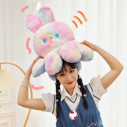 Stuffed Plush Animals Simulation Rabbit Octopused Plush Toy Soft Animal Home Accessories Cute Funny Stuffed Doll Kid Gifts